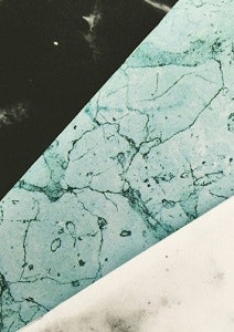 Pack of Three Marble A6 Notebook by