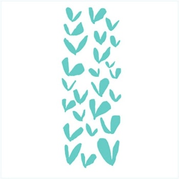 Menthe Jour de Couer Wall Stickers by Poetic Wall