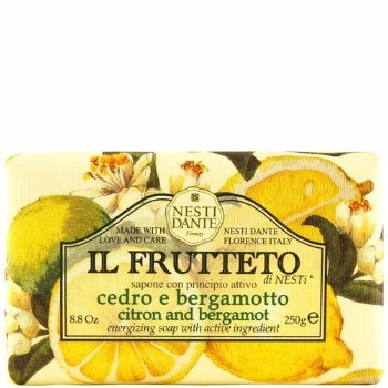 250g Frutteto Citron and Bergamot Soap by Nesti Dante