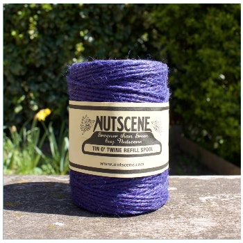 Lilac Tin O' Twine Refill Gardening by Nutscene