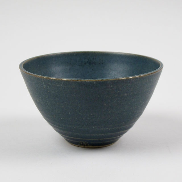Small Phthalo Bowl by Dove Street Pottery
