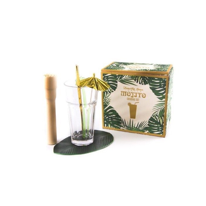 Mojito Tropical Cocktail Gift Set by Temerity Jones