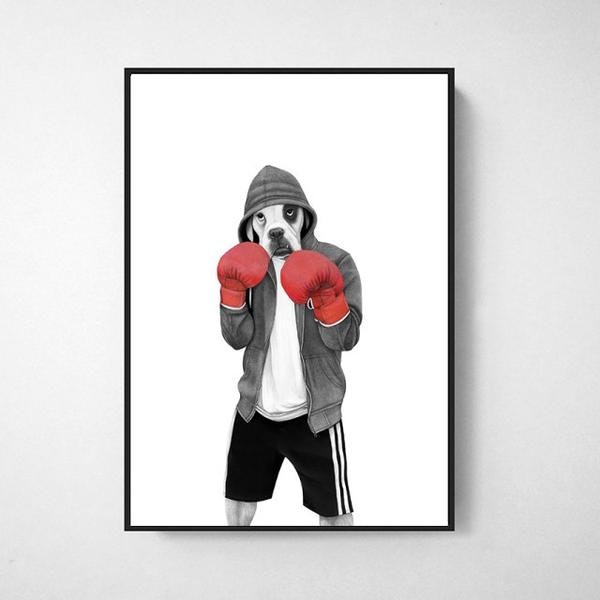Street Boxer Print by Sanna Wieslander