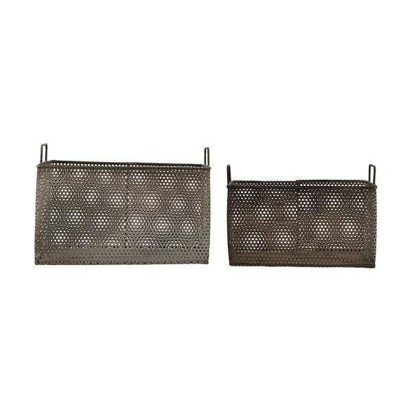 Large Metal Mesh Basket by House Doctor