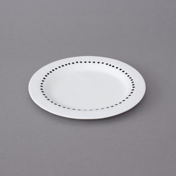 Small Plate Porcelain Dots by Kajsa Cramer