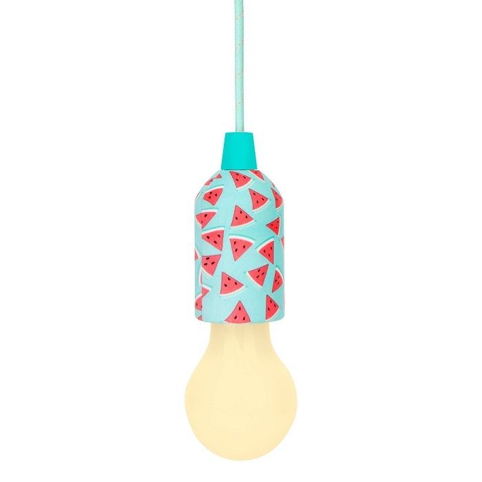 Pull Cord Lamp Watermelon by Sunnylife