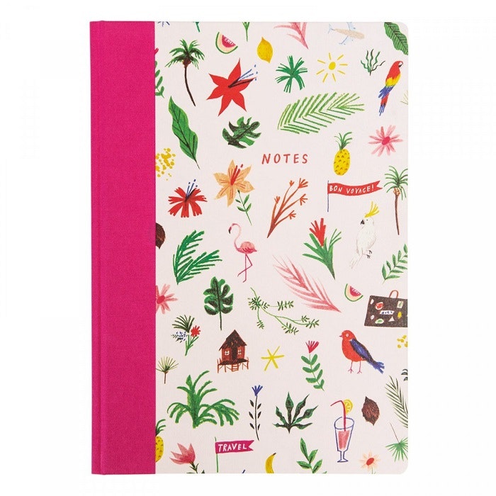 A4 Tropical Notes Quarterbound Notebook by Ohh Deer