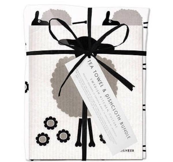 Dishcloth Bundle Sheep Tea Towel by Jangneus