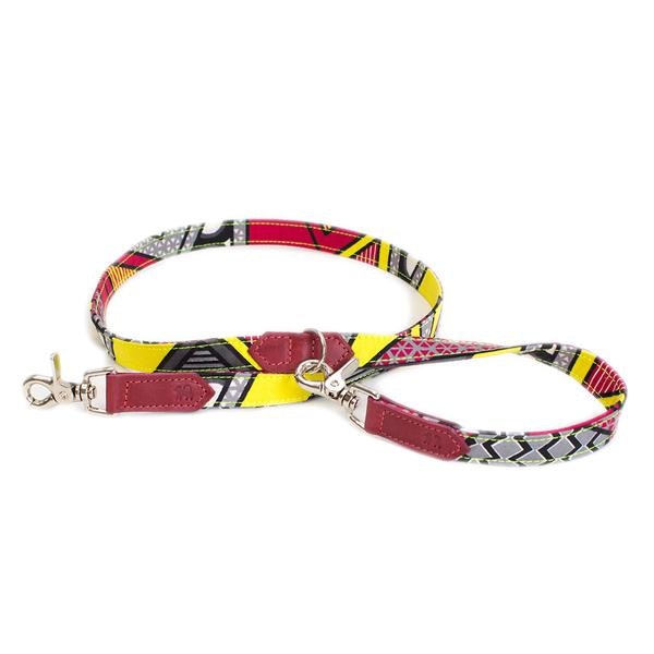 Rocket Cafe Lead With L Dog Collar by Hiro + Wolf