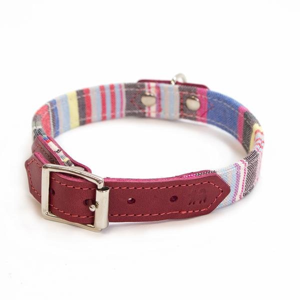 Kikoy Galaxy Stripe Dog Collar by Hiro + Wolf