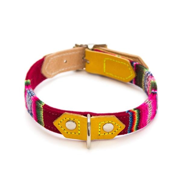 Large Inca Berry Dog Collar by Hiro + Wolf