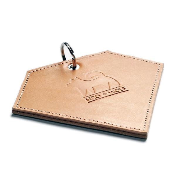 Impala Tan Diamond Poo Pouch by Hiro + Wolf