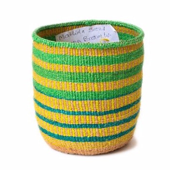 Small Jungle Woven Basket by From Afar