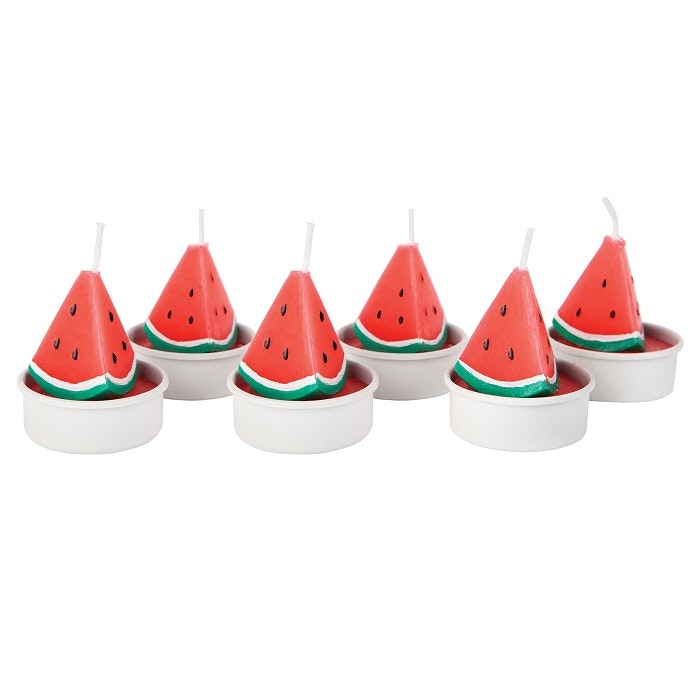 Watermelon Tea Light Candles by Sunnylife