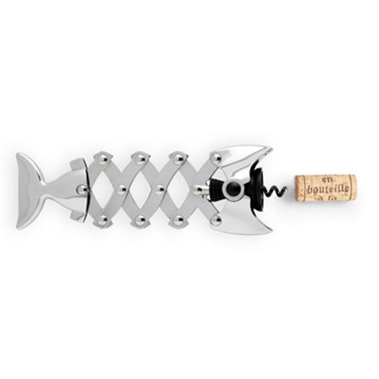 Original Gray Fish Corkscrew by Hahn