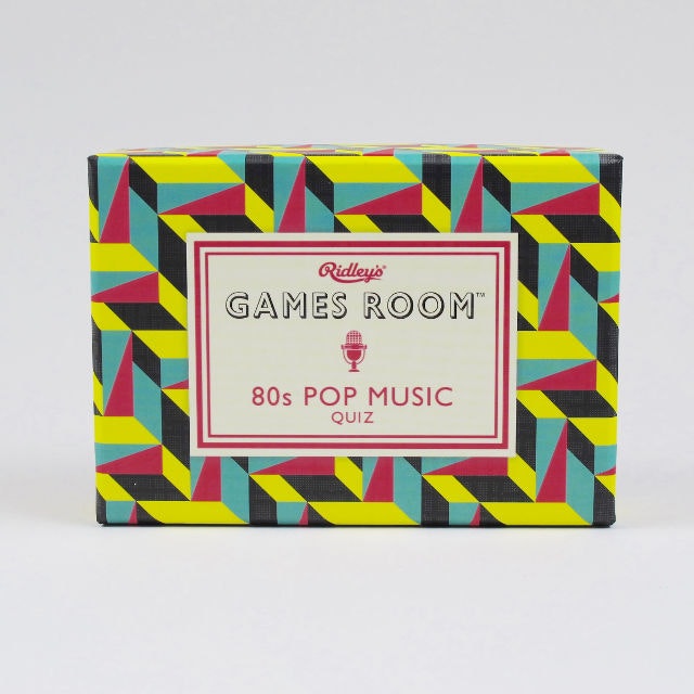 Boxed 80s Pop Music Quiz by Wild & Wolf