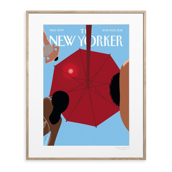 Summer New Yorker Cover Print by Distinctly Living