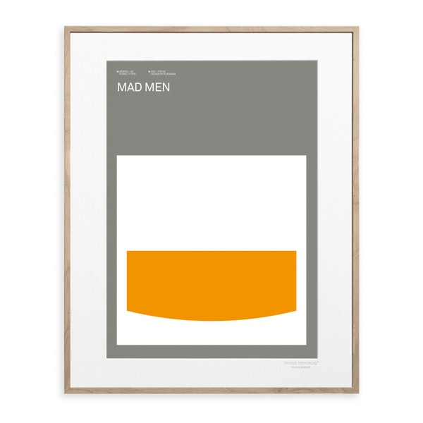 Mad Men Iconic Tv Series Prints by Distinctly Living
