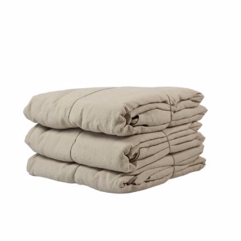 Sand Linen Duvet Cover by CollardManson