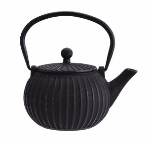 Black Tetsubin Cast Iron Teapot And Cups by Madam Stoltz