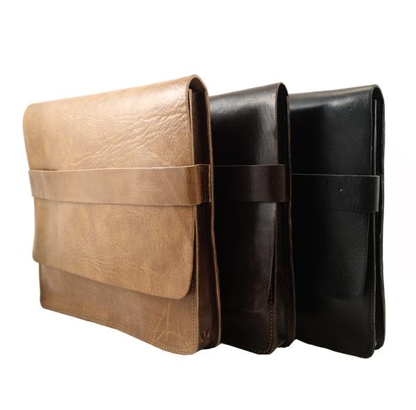 Leather Computer Case by ismadlondon