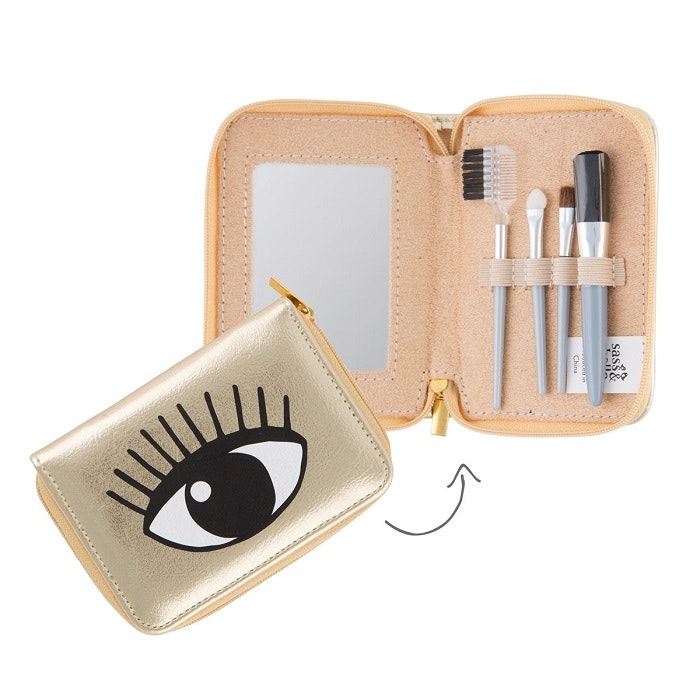 Eyes On You Cosmetic Brush Set by Sass & Belle