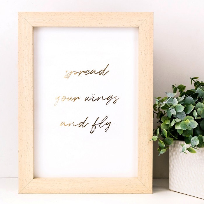 Spread Your Wings And Fly Art Print by Coulson Macleod