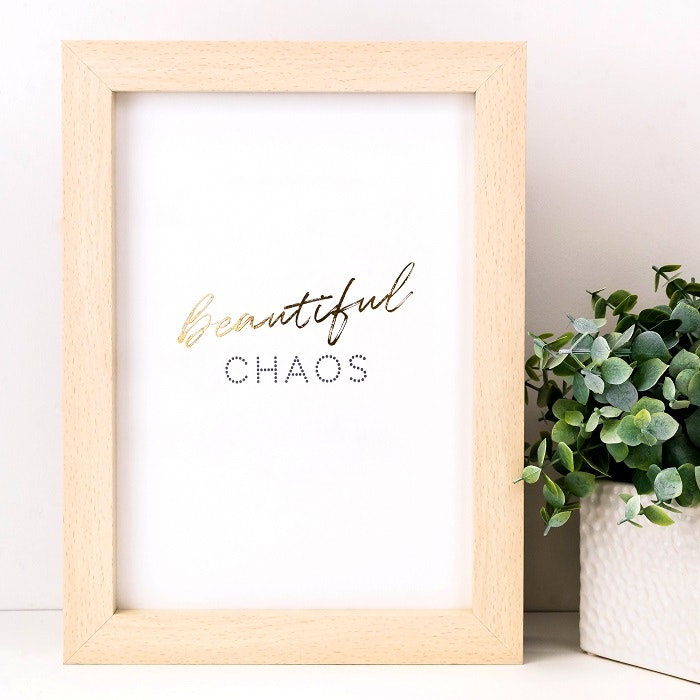 Beautiful Chaos Art Print by Coulson Macleod