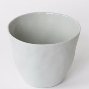 Greengray Mug Porcelain by Kajsa Cramer