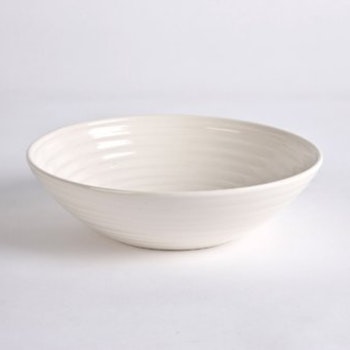 White A.ME Round Plate by D&M Depot