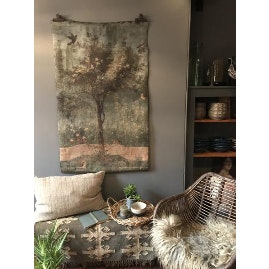 The Mural Paper Sheet Wall Hanging by Window Dressing The Soul