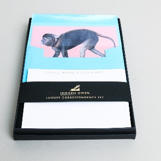Monkey Luxury Correspondence Set by IMOGEN OWEN