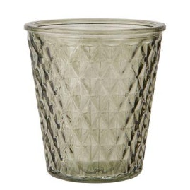 Checkered T Light Holder by CollardManson
