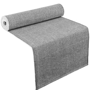 Grey Cotton Revival Recyled Table Runners by Helen Moore
