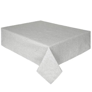 Grey Revival Recycled Cotton Table Cloth by Helen Moore