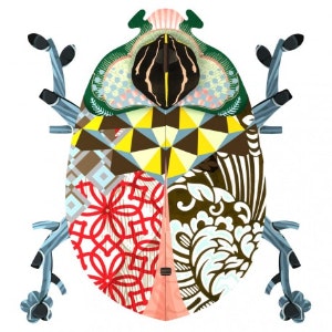 Decorative John Beetle Box with Wings as Doors by Miho Unexpected Things