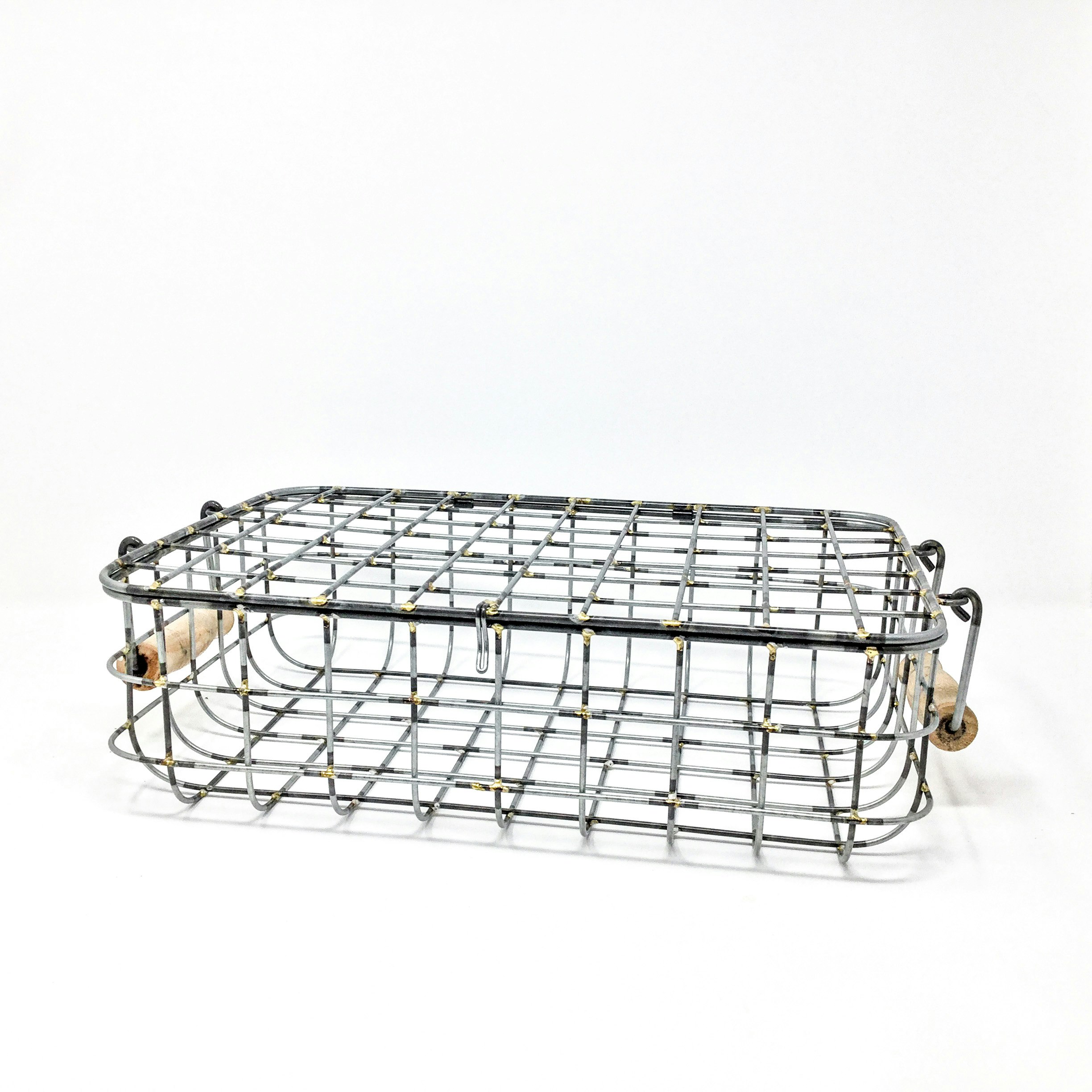 Wire Storage Basket Small by Dassie Artisan