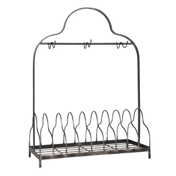 Plate Holder With Hooks by Ib Laursen