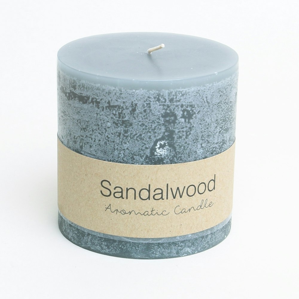 Aromatic Pillar Candle Sandalwood Medium by Dassie Artisan