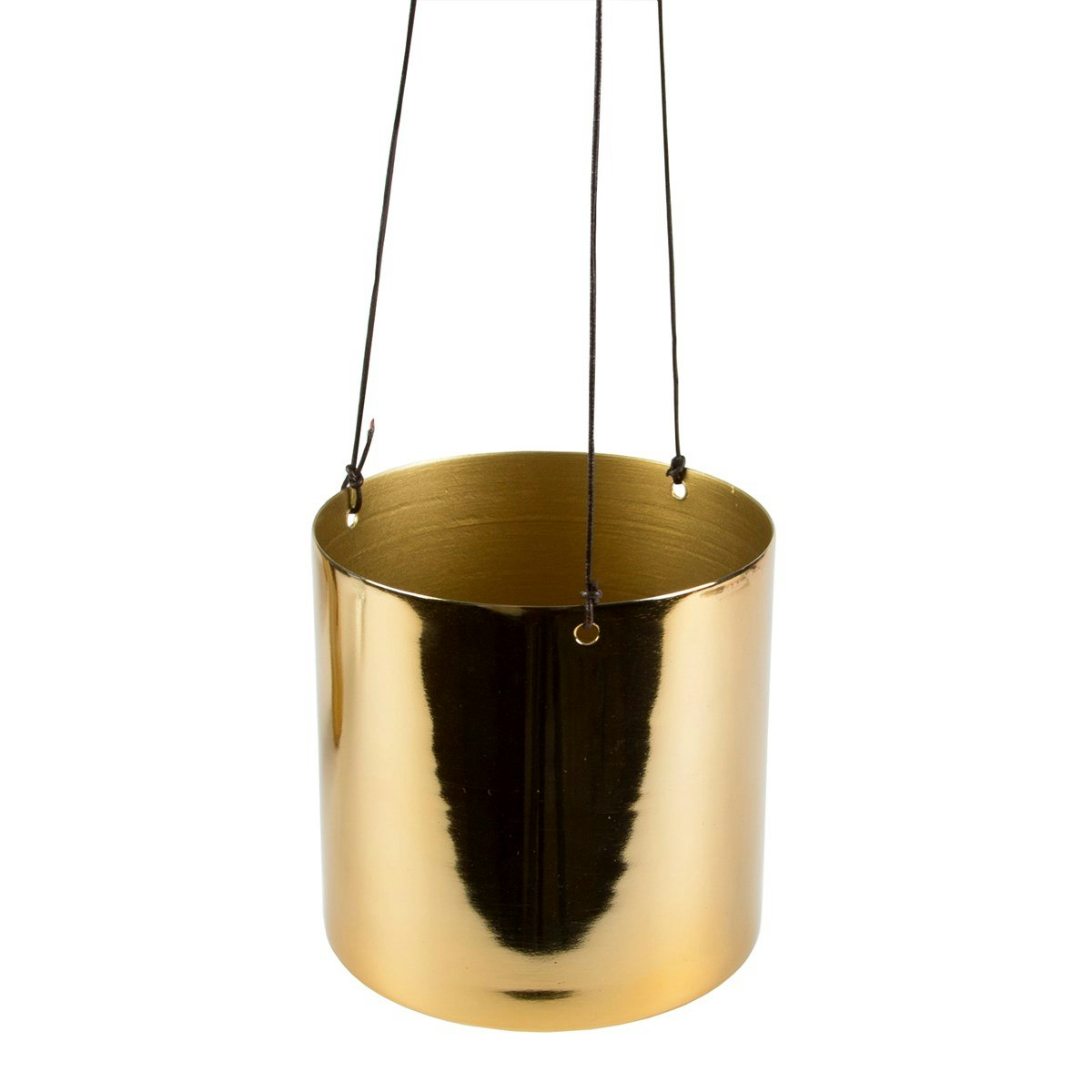 Brass Hanging Planter by Sass & Belle