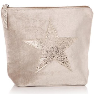 Beige Star Washbag by J18