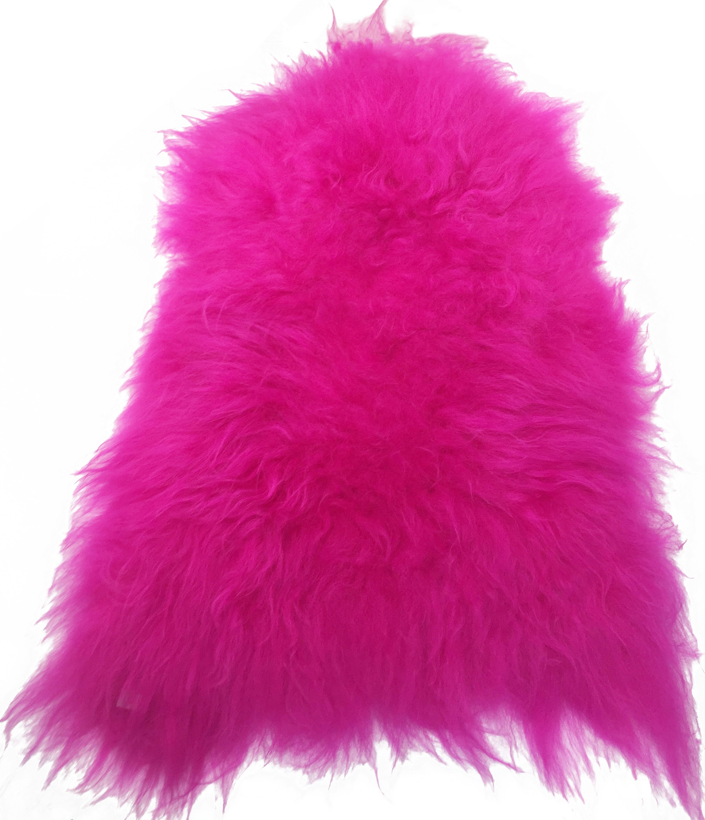 Sheepskin - Fuchsia Pink by Five And Dime
