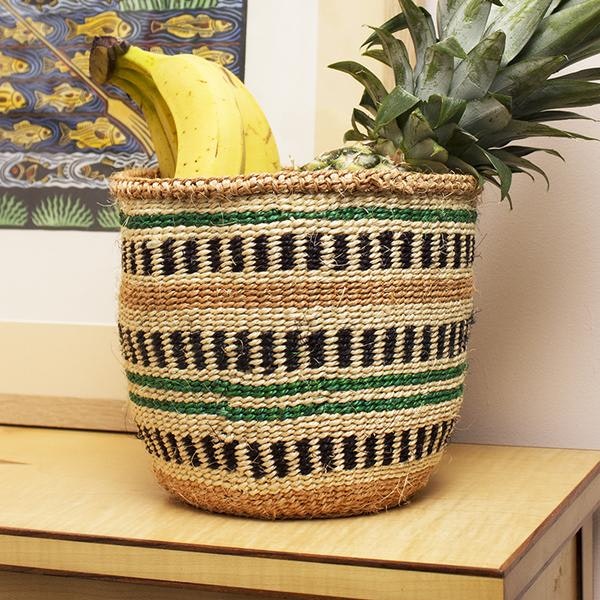 Patricia Woven Basket by Artisans & Adventurers