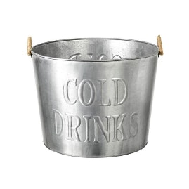 Zinc Drinks Bucket by Parlane