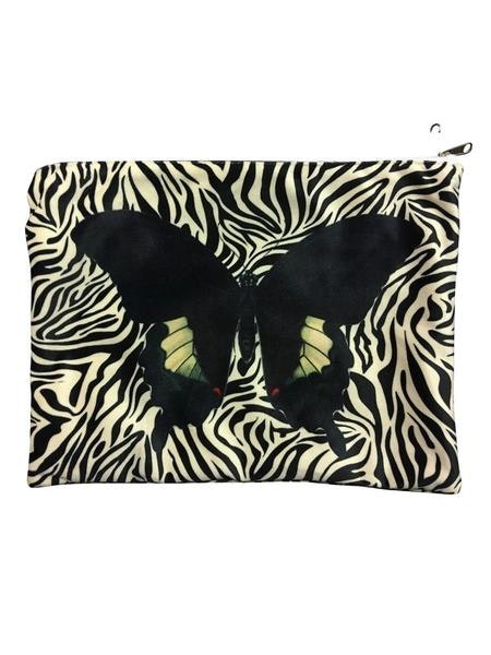 Make Up Bag Zebra Print by Vanilla Fly