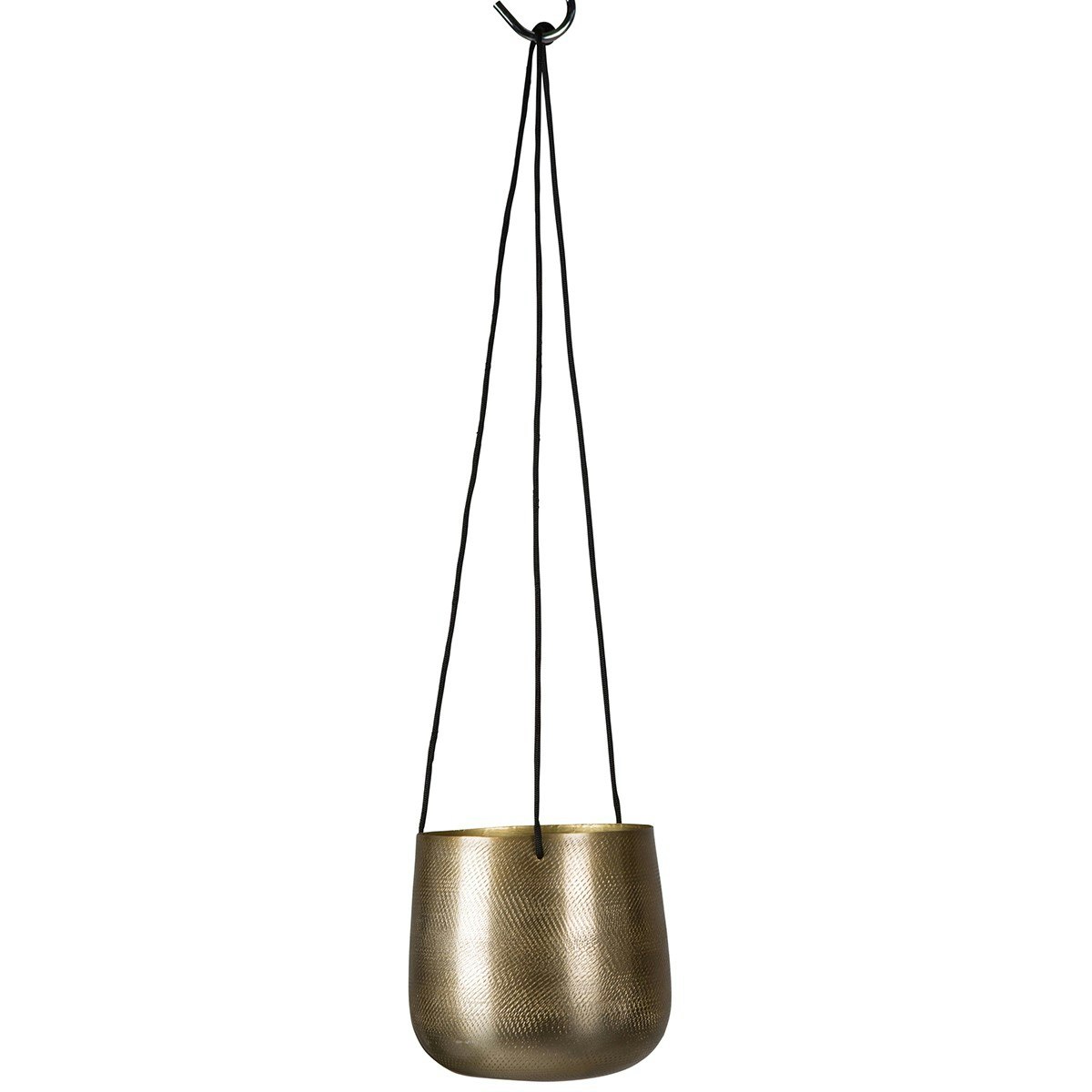 Gold Menton Hanging Planter by On Interiör
