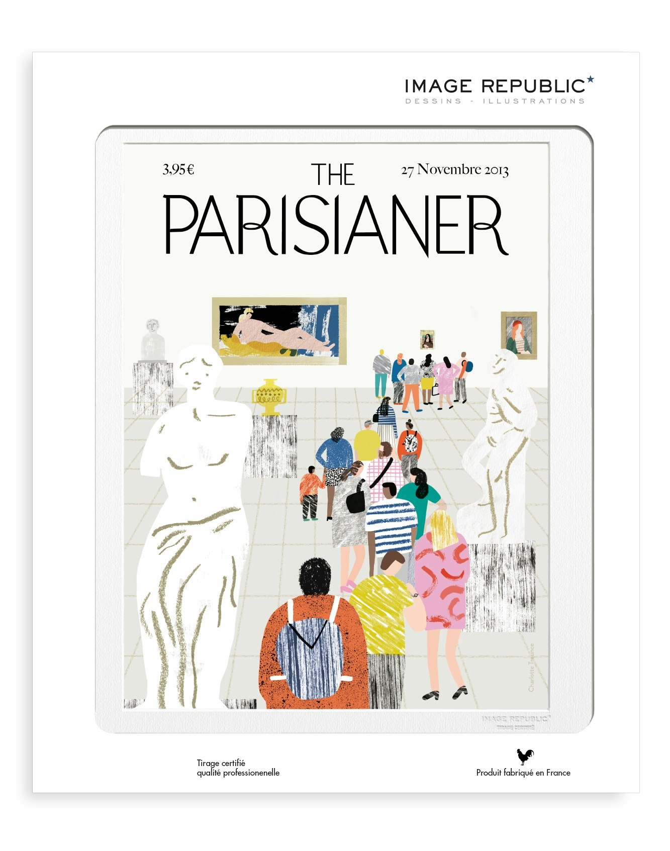 N 29 The Parisianer Trounce Print by