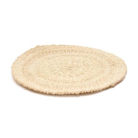 Multiple Colours Woven Sisal Table Place Mat by From Afar