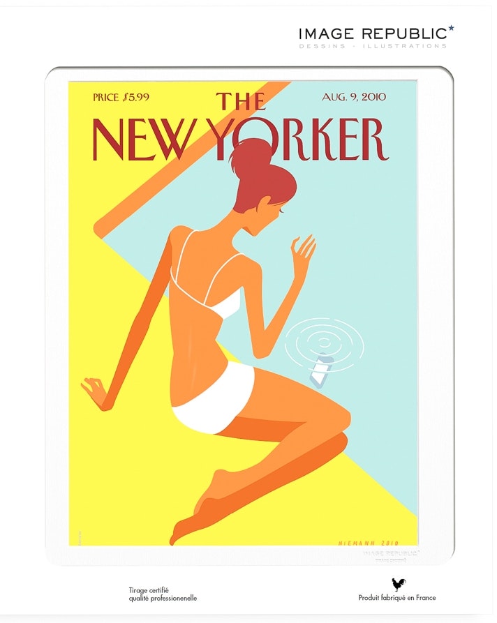 The New Yorker 101 Niemann Dropped Call Print by