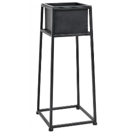 Black Iron Stand Planter by Nordal